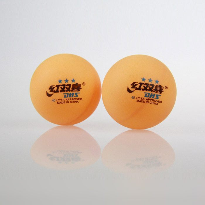 DHS 3 Star Celluloid Ball Orange Pack of 50 P1,750